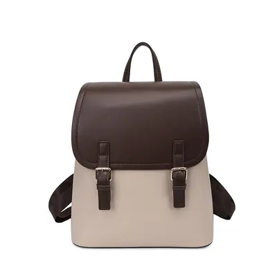 Damenrucksack modisch klein elegant Pendler Rucksack großes Fassungsvermögen mehrere Taschen Alltag vielseitig Doppeltragegurt