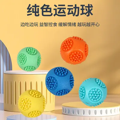 Interactive Squeaky Ball Toy for Cats and Dogs, Self-Play Sound Toy - 12