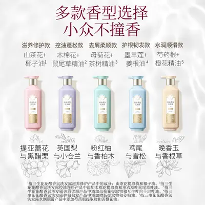 Pechoin Sanshenghua Shampoo und Duschgel Set, ätherisches Öl, Anti-Schuppen - 4