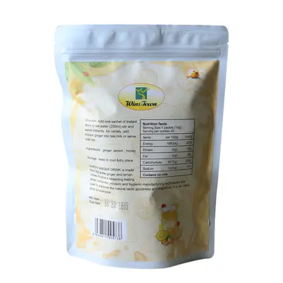 Lemon Ginger Tea Instant Granules - 3