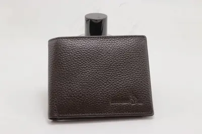 Gerçek Deri Retro Sade RFID Korumalı Erkek Cüzdanı Çok Fonksiyonlu Bozuk Para Bölmeli - 9