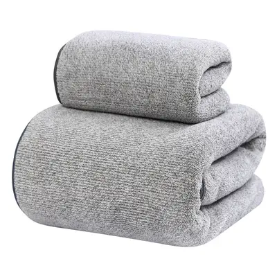 Bambus-Kohle-Handtuchset, verdickt saugfähig, Mutter-Kind-Set