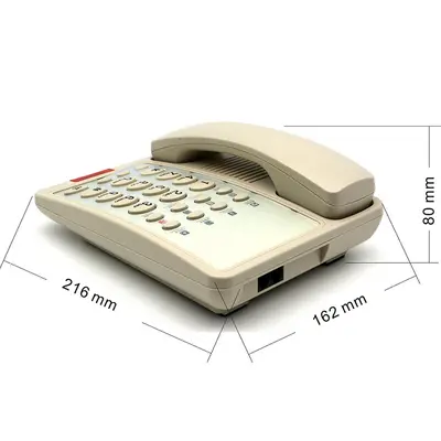 Otel Oda Telefonu Sabit Hat Tek Tuş Hızlı Arama Pansiyon Telefonu