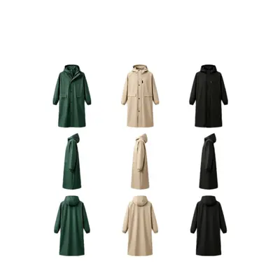 Regenmantel für Elektrofahrzeuge, lang, Damen, Einzeln, modisch, einteilig, verstärkt, wasserdicht, Oversized, extra großer Regenmantel für Elektrofahrzeuge