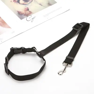 Evcil hayvan malzemeleri araba emniyet tasması halka köpek ipi kedi ipi araba kafalık geri çekilebilir tasma - 7