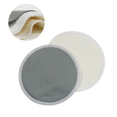 Thickened 4-Layer Nursing Breast Pads, Night Use, Antibacterial Bamboo Fiber - 10