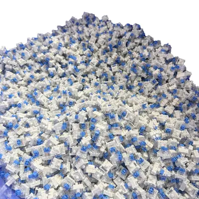 In-Stock Fast Shipping Dustproof Green Switch Clicky Segment Mechanical Keyboard Key Switch Stress Relief Toy Dustproof Cross Axis