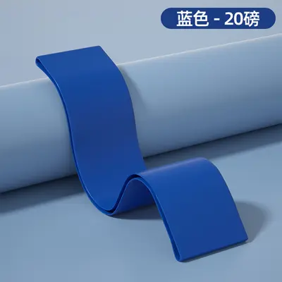 Elastic resistance loop band for leg training