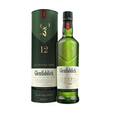 Glenfiddich 12 Yıl Single Malt İskoç Viskisi 700ml