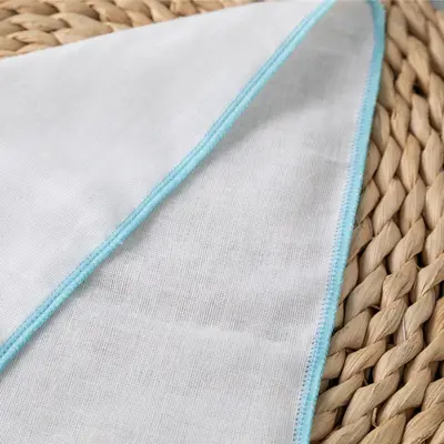 Pure cotton gauze baby handkerchief high-density saliva towel baby burp cloth double-layer feeding face towel small square towel wholesale