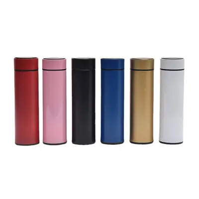Smart Temperature Display 304 Stainless Steel Thermos Cup, Double-Wall - 6