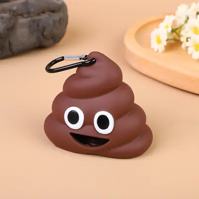 Portable Biodegradable Dog Poop Bag Dispenser with Waste Bag Holder for Cats and Dogs - 8