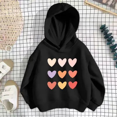 Mädchen-Kapuzenpullover, Frühling/Herbst, koreanischer Stil - 8