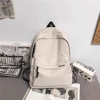 Large Capacity Men's Backpack, Simple Japanese Style, for Travel and School - 7