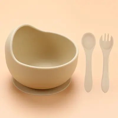 Silicone Suction Baby Bowl for Independent Feeding - 13