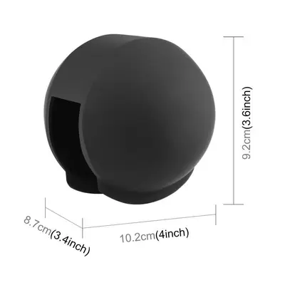 Invisible Waterproof Case for Insta360 X5 Panoramic Camera, Silicone Lens Protective Cover - 4