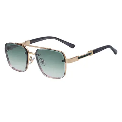 Men's Square Frame Retro Driving Sunglasses - 13