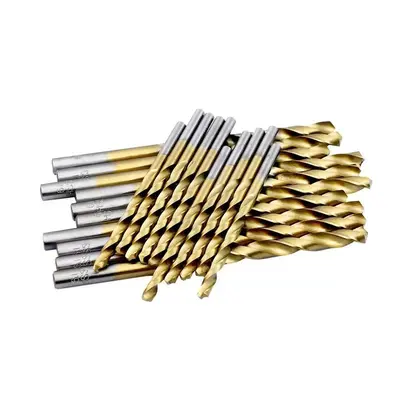 Titanyum Kaplamalı Spiral Matkap Ucu Seti 1-3 mm, 50 Adet