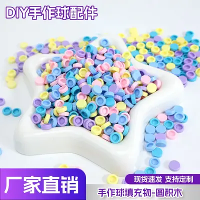 Round TPR Filler Beads for Handmade Balls, Small Particles, DIY Material Kit