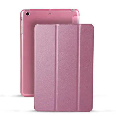 Ultra-Thin Leather Case for iPad Air 4 10.9-inch, Silk Pattern, Smart Sleep - 10