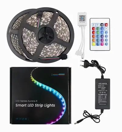 Sınır ötesi e-ticaret led set ışığı RGB renkli ışık ile usb arka plan yatak odası e-spor uzaktan kumanda oturma odası renkli karartma ışığı - 12