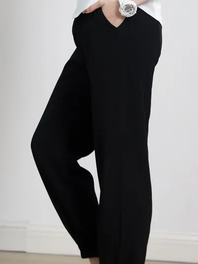 Yeni stil kadın bol paça jogger hızlı kuruyan yoga pantolonu dar kesim koşu fitness nefes alan günlük pantolon