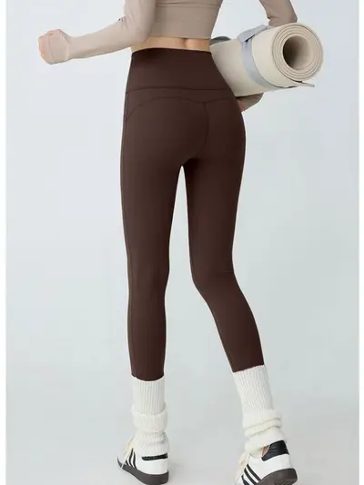 High-Waist Yoga Pants with Pockets, Tummy Control and Butt Lift for Women - 5