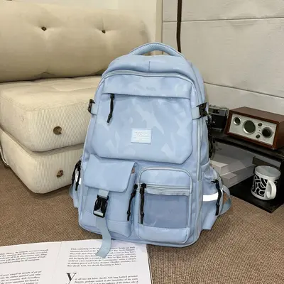 Couple Backpack 2026, School and Travel Use, Air Cushion Spine Protection - 9