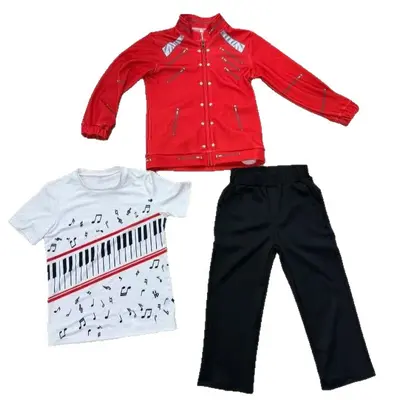 MJ Michael Jackson Cosplay Kostüm Seti, Çocuk ve Yetişkin, Step Dansı - 8