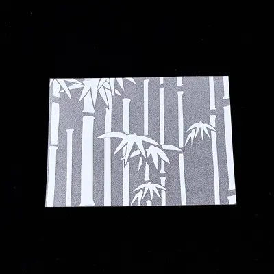 Wholesale Frosted Glass Film Static Cling Adhesive-Free Glass Stickers Bathroom Door Window Decoration Frosted Privacy Stickers