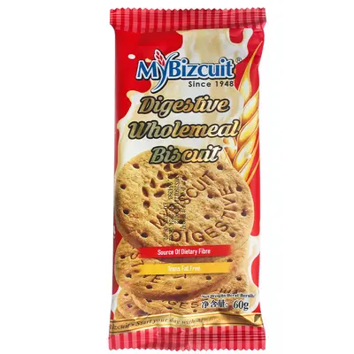 Malaysian McBike Whole Wheat Biscuits, 60g, Grape Malt and Cocoa Flavour - 9