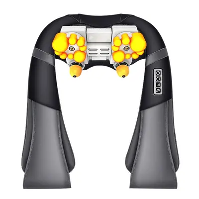 Cross-border New Model Household Electric Heated Kneading and Pounding Massage Shawl, Neck and Shoulder Massager, Waist Massage Device