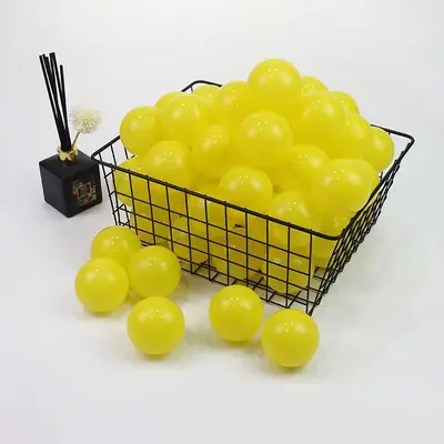 Macaron Ball Pit Balls, Thick Colourful Kids Playground Balls - 10