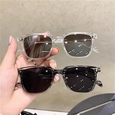 Classic Small Frame Men's Sunglasses, UV400 Protection - 3