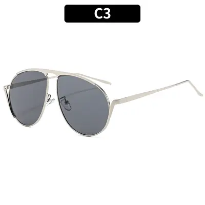 Large Frame Toad Sunglasses, UV Protection, Summer Style - 8