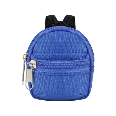 Mini Zipper Coin Purse and Backpack Keychain - 8