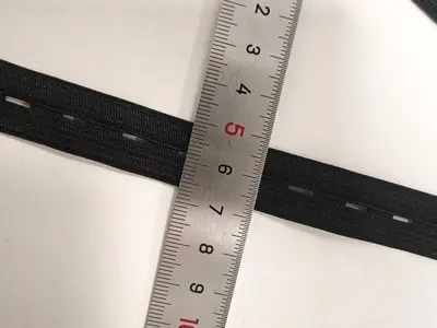 Delikli elastik bant, ayarlanabilir hamile ve çocuk pantolonu belü için - 8