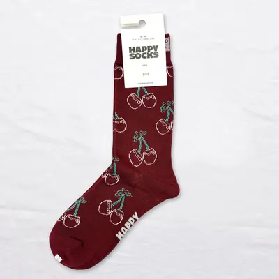 Happy Sock kadın orta boy karikatürlü çorap, akademik tarz - 10