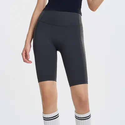 Damen Lycra-Yogahose, nahtlos, hohe Taille - 9