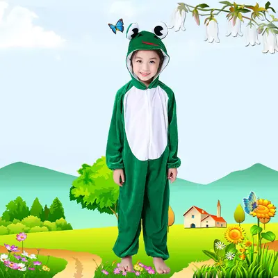 Children's Animal Costume for Kindergarten Performances, Tiger, Rabbit, Bee, Mouse, Fox, C - 9