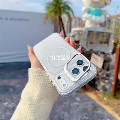 新款适用于苹果IPhone 17 ProMax闪粉渐变16 ProMax亮彩16E透明壳 - 8