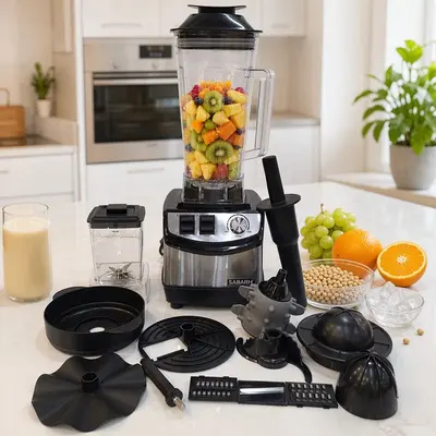8-in-1 Household High-Speed Blender - 8