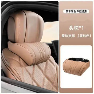 Car headrest, neck support cushion, front seat, universal all seasons - 9