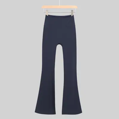 LU outdoor yoga pantolonu, yüksek bel, paça genişleyen, hızlı kuruyan - 10