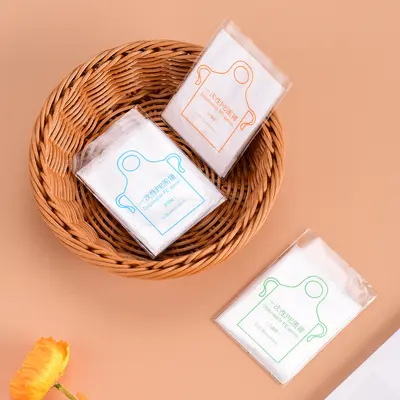Disposable Thick PE Apron, Waterproof and Oil-Proof, Individually Packed