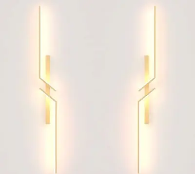 Modern Minimalist Long Wall Lamp for Bedroom Bedside and TV Background Wall - 12