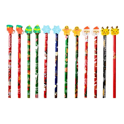 Large-Head Pencil with Eraser, Christmas Gift for Kids