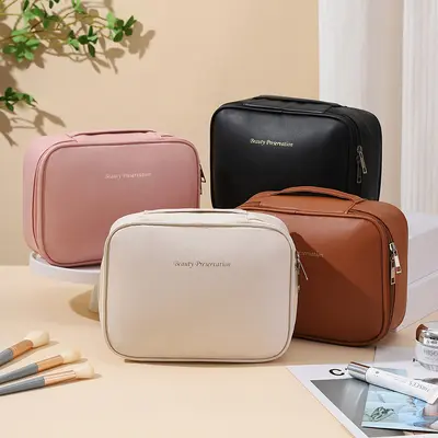 Extra Large 3-in-1 Portable Cosmetic and Toiletry Bag