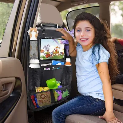 Car Seat Back Storage Bag, Multifunctional Vehicle Organizer