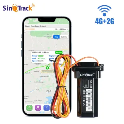 GPS-Fahrzeugtracker, 4G+2G, wasserdicht, Modell ST-901L